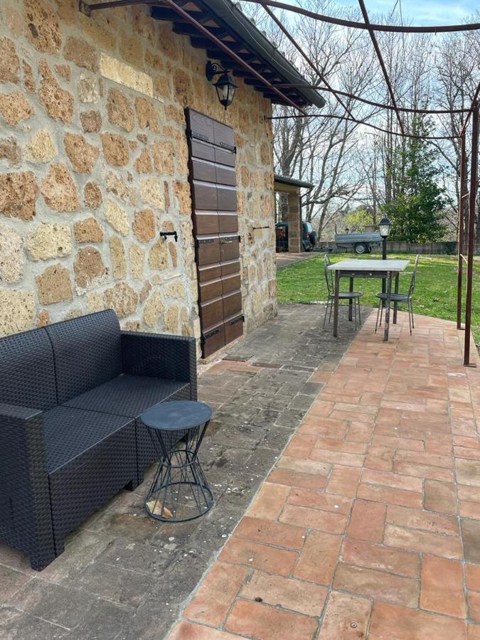 Agriturismo Eco-Bio Villa Vacasio Pitigliano Bagian luar foto