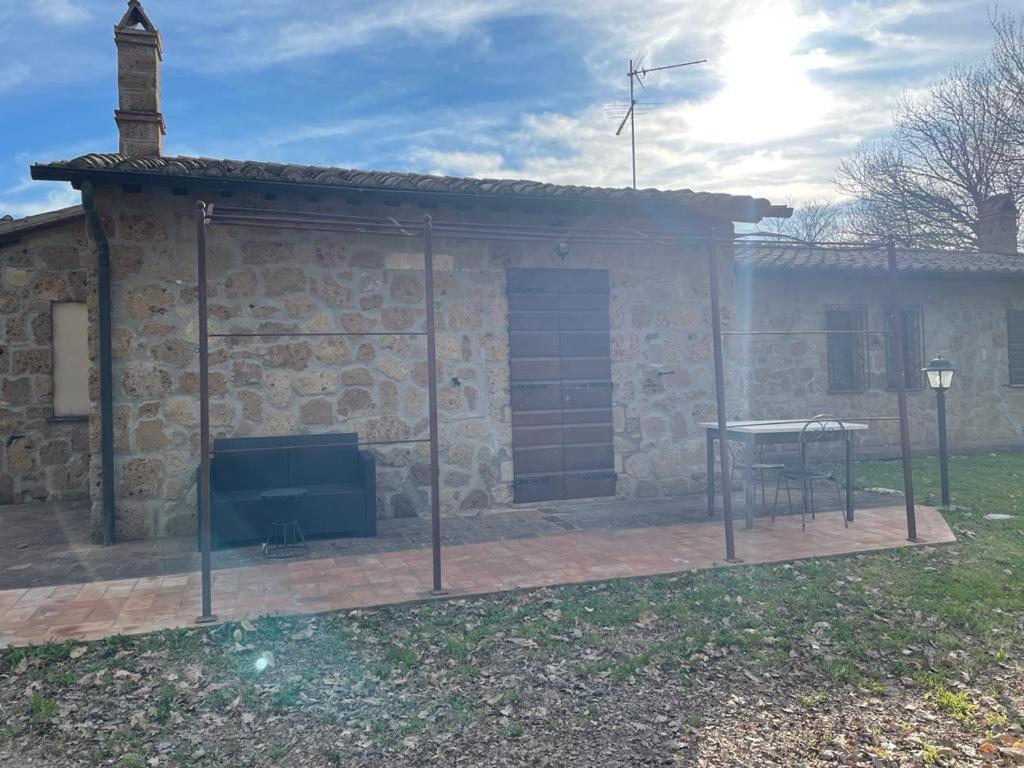 Agriturismo Eco-Bio Villa Vacasio Pitigliano Bagian luar foto