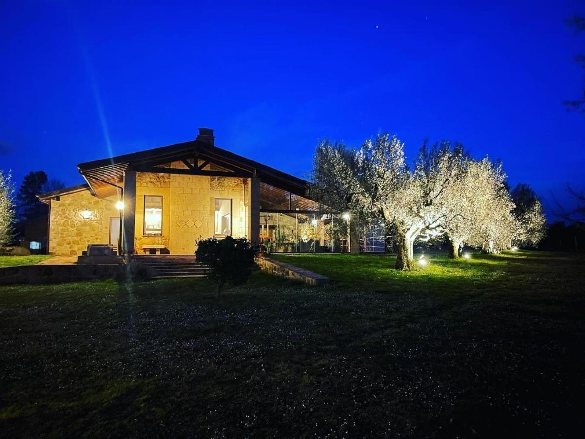Agriturismo Eco-Bio Villa Vacasio Pitigliano Bagian luar foto