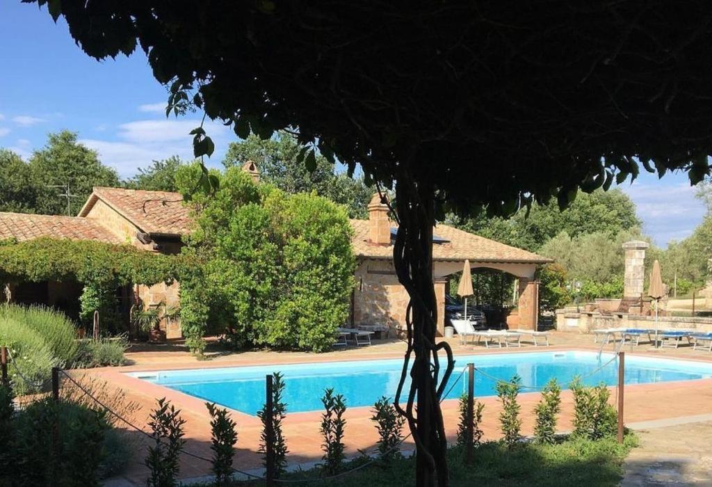 Agriturismo Eco-Bio Villa Vacasio Pitigliano Bagian luar foto
